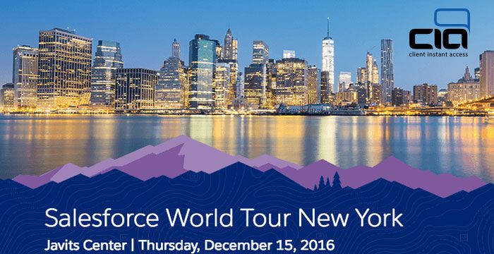 Client Instant Access To Attend Salesforce World Tour New York