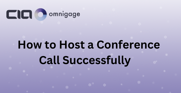 How to Host a Conference Call Successfully